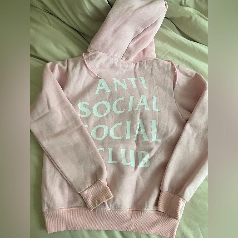 Classic Y2K antisocial social club hoodie, Size S, oversized